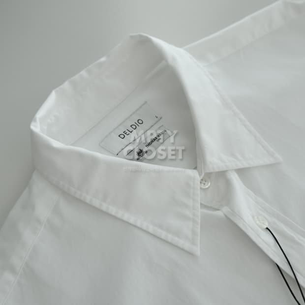 [L] 델디오 토마스메이슨 포플린셔츠 화이트