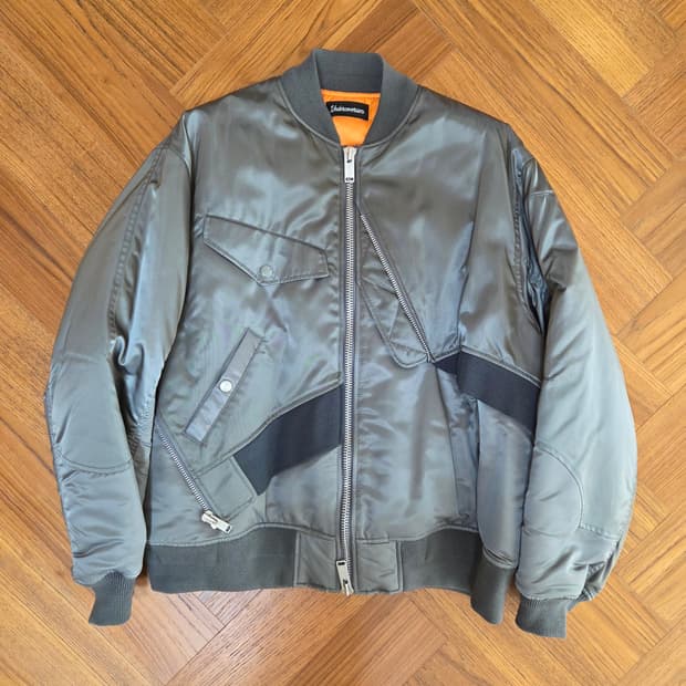 언더커버 Re-done MA-1 자켓