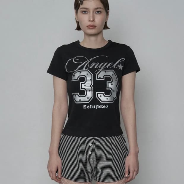 새상품 - 33 ANGEL TOP / BLACK