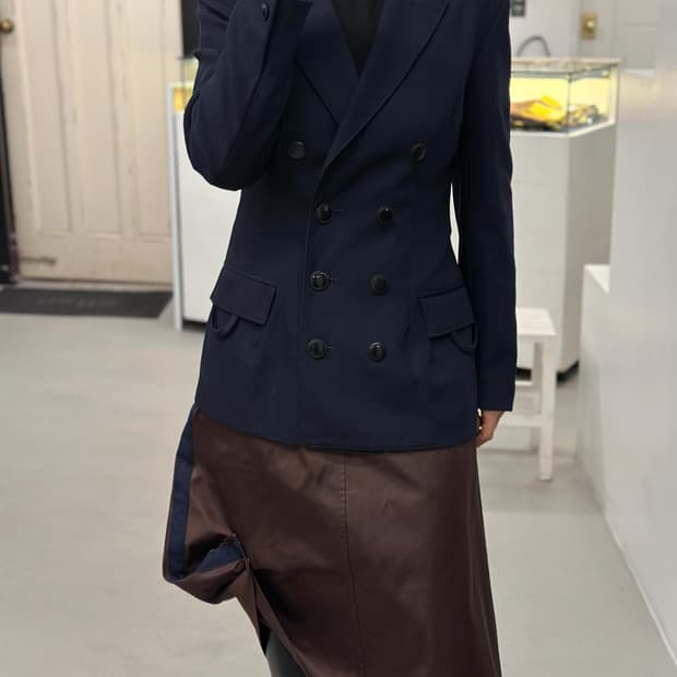 이세이미야케 비대칭 스커트