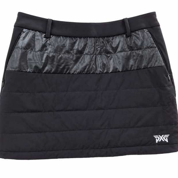 PXG 여성 퀼팅 골프 스커트 S 블랙