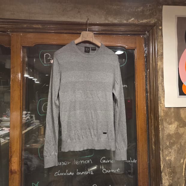 아르마니 익스체인지 니트