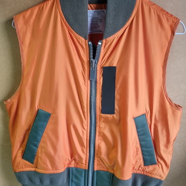 사카이 트렌치 포머 자켓 속지 