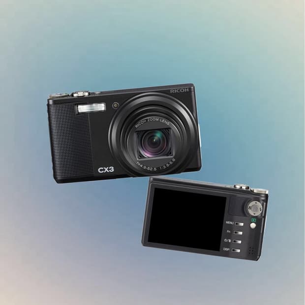 RICOH 리코 CX3 블랙 디지털카메라 디카 빈티지카메라
