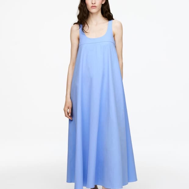 아르켓 코튼 맥시 드레스