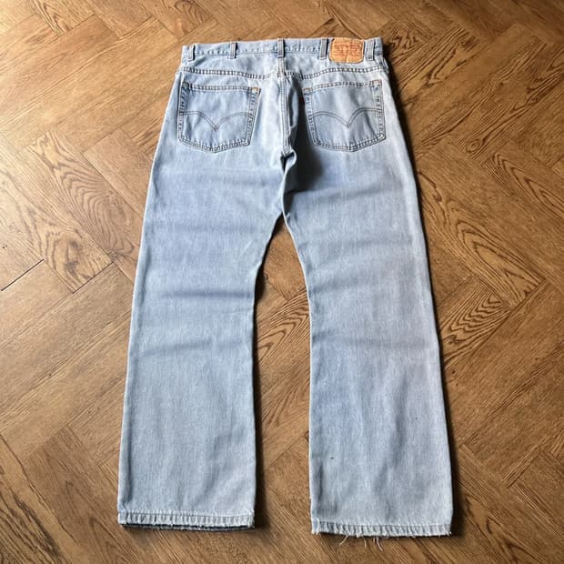 [38]리바이스 517 라이트블루 플레어진 F6