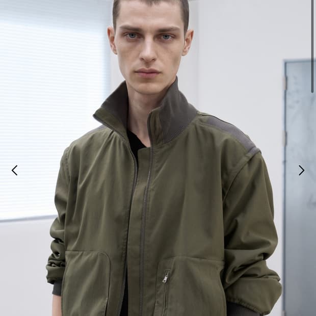 폼리쉬 Flight jacket khaki