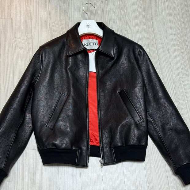 [M] 렉토 벤 고트 레더 점퍼 25FW