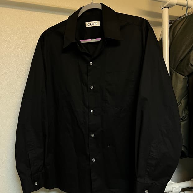 쿠어 코튼 셔츠 