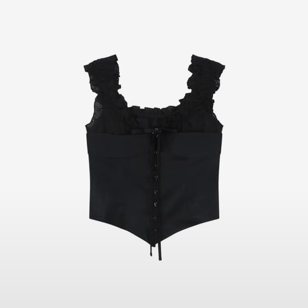카시코 레이스 레이어드 슬리브리스 Lace Layered S