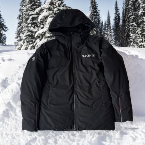 데상트 대장급 구스다운 패딩 XL