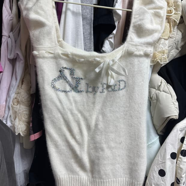 핑키앤다이안 큐빅 니트탑 히메갸루 오네갸루 히메카지 라떼갸루