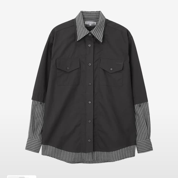 파히섬 텐스댄스 레이어드 셔츠 