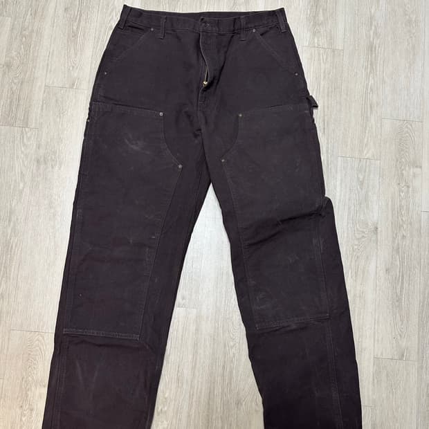 칼하트 B136 더블니 DKB faded