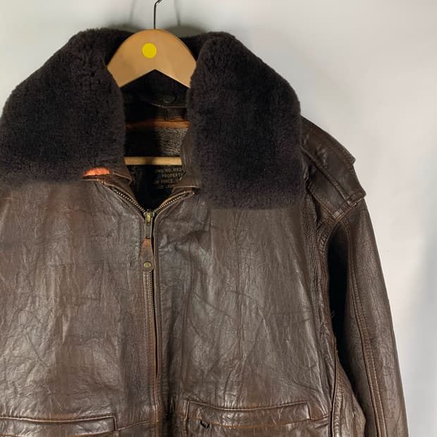 [L] 리얼 레더 플라이트 재킷 Type K-1