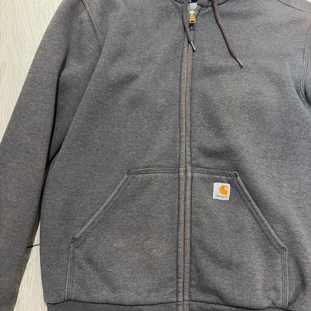 칼하트 차콜 집업 s