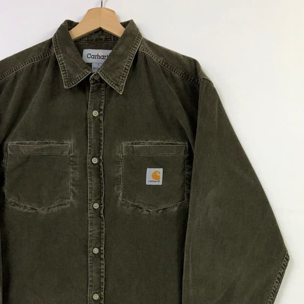 105 칼하트 코듀로이 셔츠