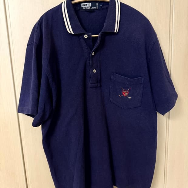 Polo Golf 폴로 골프 네이비 PK 카라티 M