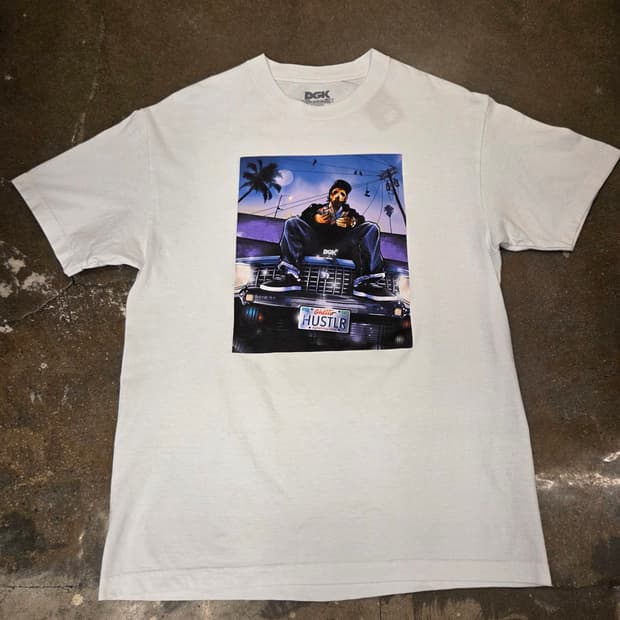 미국빈티지 Made in Mexico DGK 프린팅 티셔츠