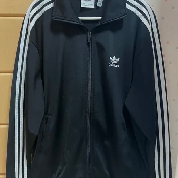 아디다스 파이어버드 져지 트랙탑 자켓 블랙 S