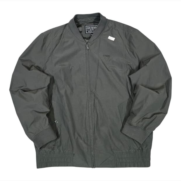  (바배) 게스 블루종 바람막이 자켓