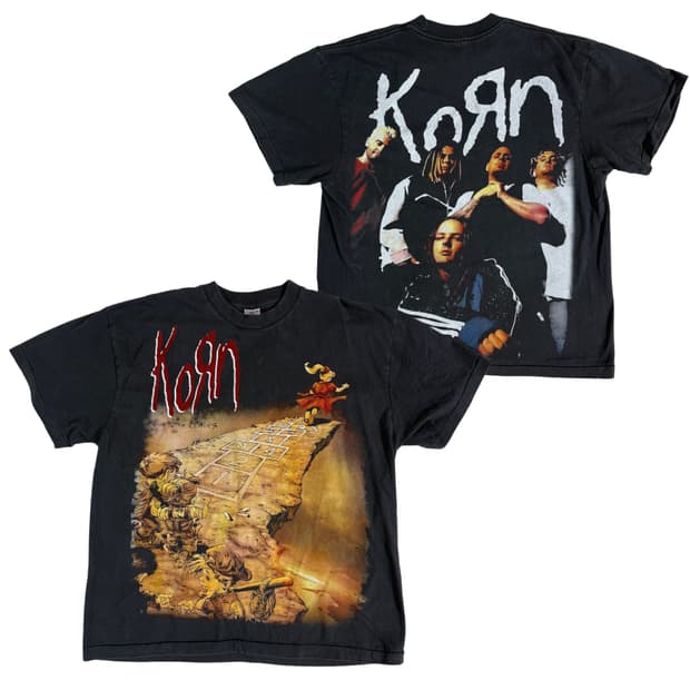 Korn – Follow the Leader 1998 빈티지 티셔츠 