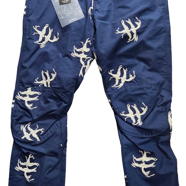 G-Star RAW 네이비 패턴 바지(W32/L30)