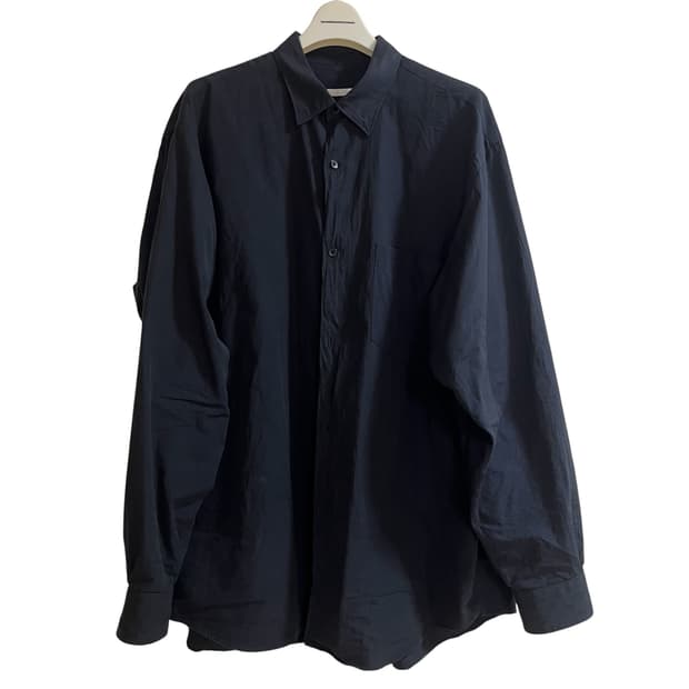 [3] comoli 25ss 코모리 셔츠 네이비