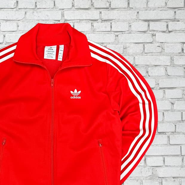 아디다스 신형 베켄바우어 레드 빈티지 져지 S