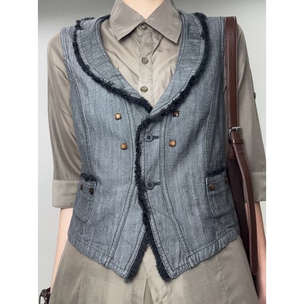 빈티지 그레이 베스트