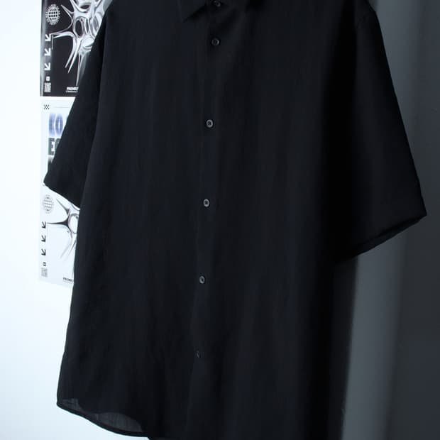(L-2XL) 무신사 스탠다드 반팔 카라 티셔츠 셔츠 남방-H31265