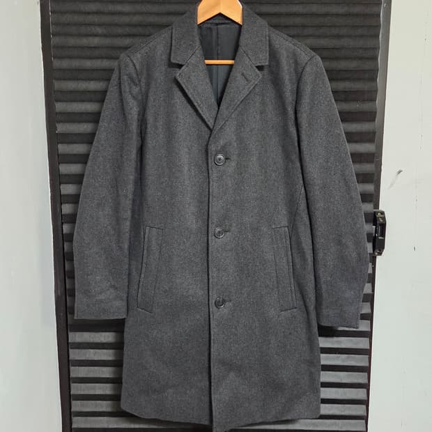 (정품) [띠어리] 울 캐시미어 3버튼 싱글 코트 | 00091