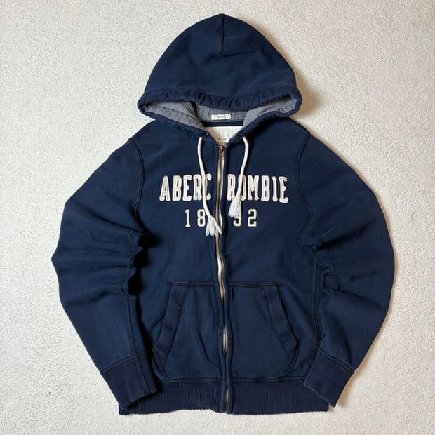 아베크롬비 00's Y2K 맨즈 자수 로고 후드 집업 PN7141
