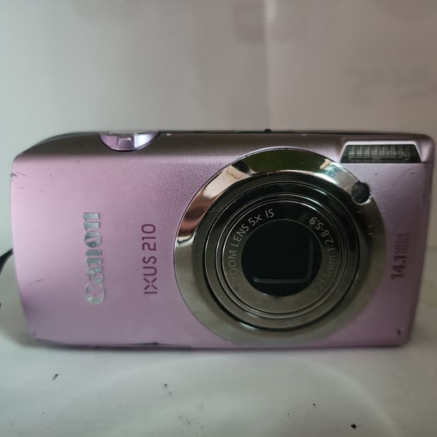 캐논 IXUS 210 핑크 디지털 카메라