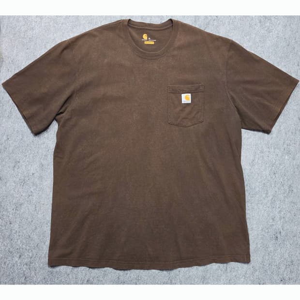 칼하트 오리지널핏 포켓 반팔티 XL