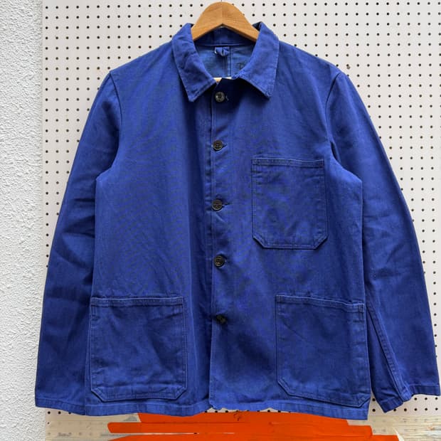 (DEADSTOCK) DENIM OLD 데드스탁 데님 프렌치워크자켓