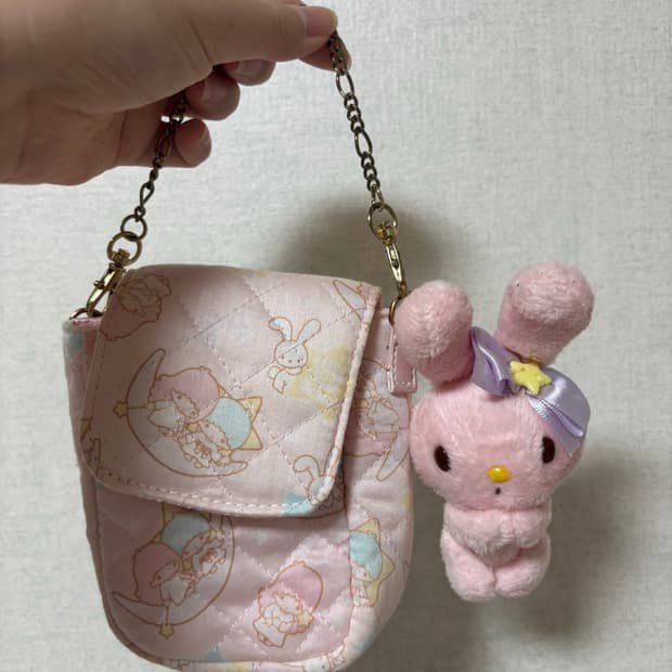 고전 산리오 비비틱스 키키라라 리틀트윈스타 파우치