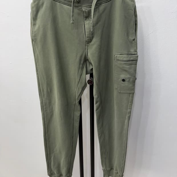 정품) 스톤아일랜드 남성 카고 조거 팬츠 그린 XL