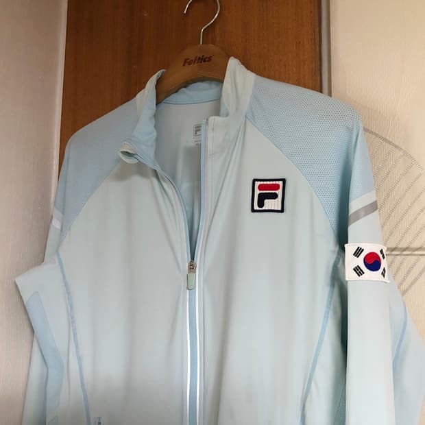 필라국대 국대KOREA 국가대표 지급실착 트레이닝자켓 95