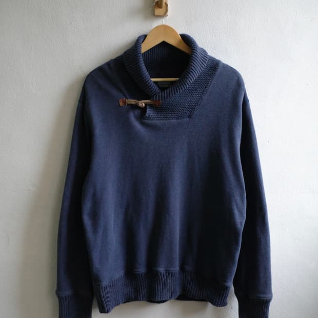 폴로 숄카라 더플 스웻