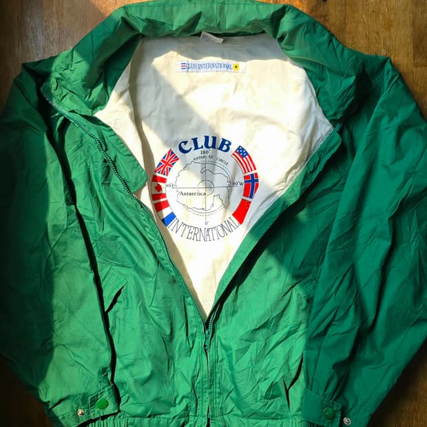 빈티지 블루종 자켓 Made In HongKong 