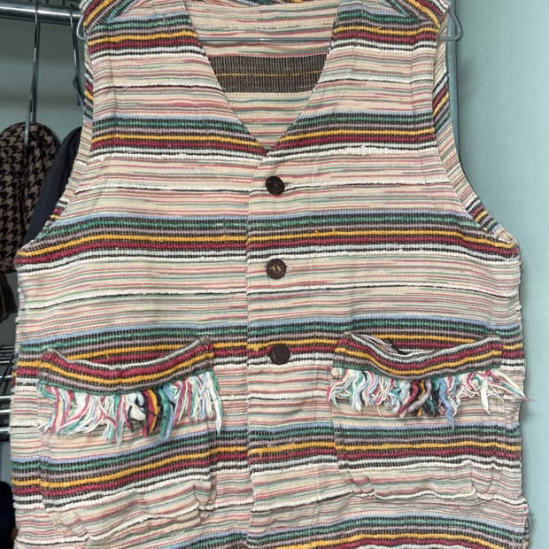 에스닉 조끼 베스트