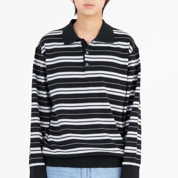 brown yard stripe knit-5