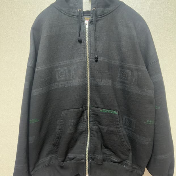 언더커버 슈프림 scab giz 후드