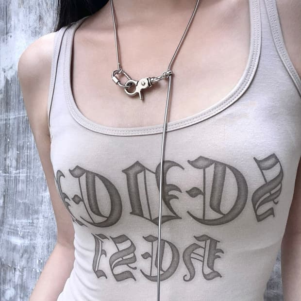 Long Buckle Necklace