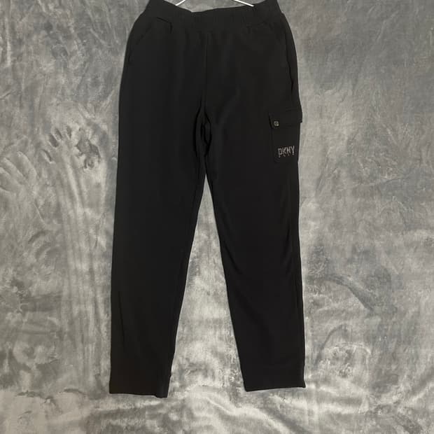 [무료배송] DKNY GOLF 블랙 조거팬츠