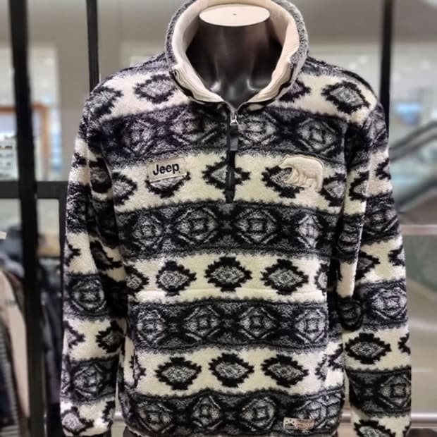 지프 플리스 아노락 팝니다