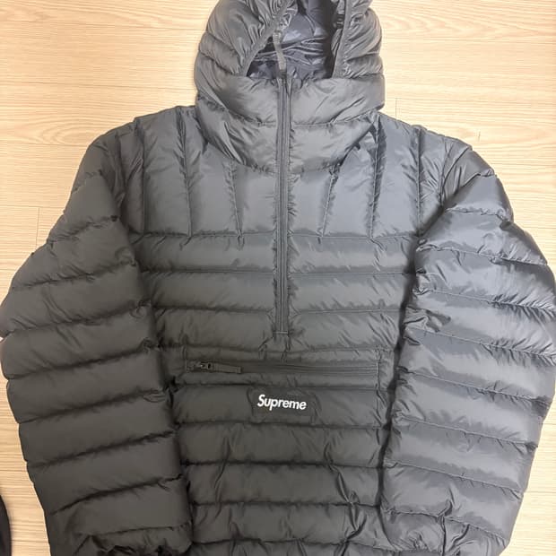 슈프림 마이크로다운 패딩 L
