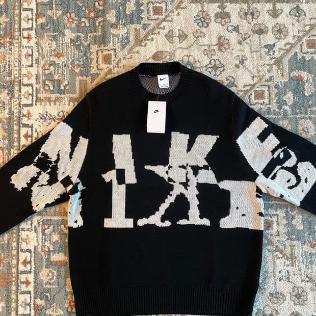 나이키 스포츠웨어 니트 크루넥 스웨터 (새제품. XXL)