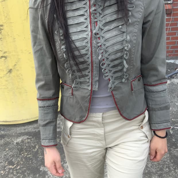  [ZARA BASIC] napoleon jacket 